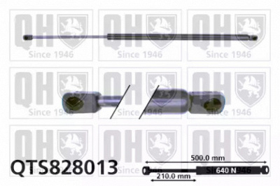 QUINTON HAZELL qts828013 -  Газовая пружина, крышка багажник